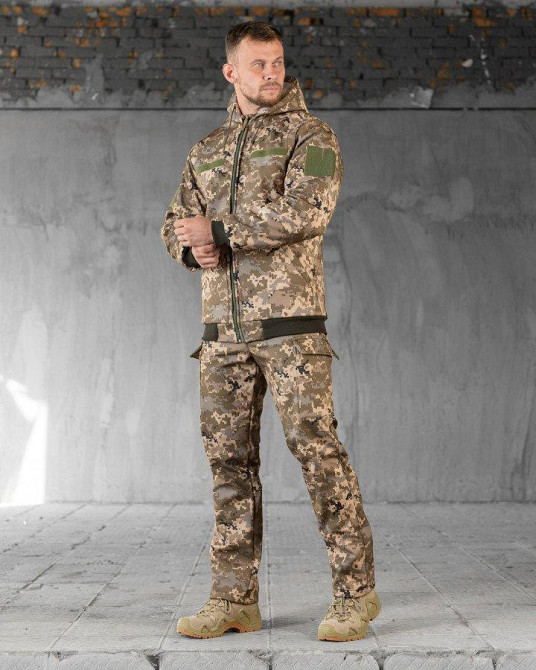 Тактический костюм KRANG на овчине  пиксель  ВТ0513 Одесса - изображение 3