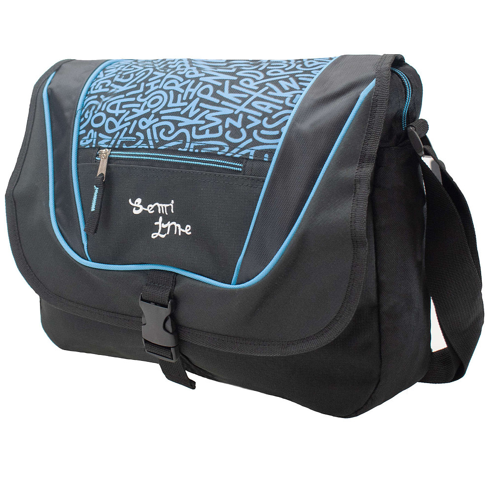 Сумка через плечо Semi Line 9 Black/Blue (7156) Винница - изображение 3