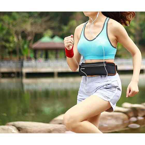 Сумка на пояс для бігу UGREEN LP112 Outdoor Running Waist Belt Pack (Black(UGR-20818) Миколаїв