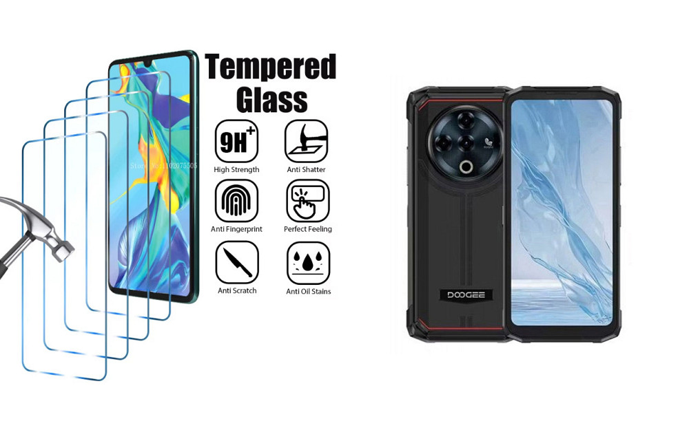 Захисне скло ArmorGlass для DOOGEE Fire 6, Fire 6 Power – стійке до подряпин та ударів Київ - фото 1