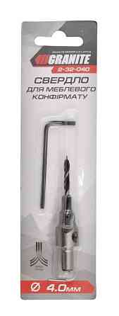 GRANITE Свердло для меблевого конфірмату GRANITE 4.0 мм 2-32-040 Коломия