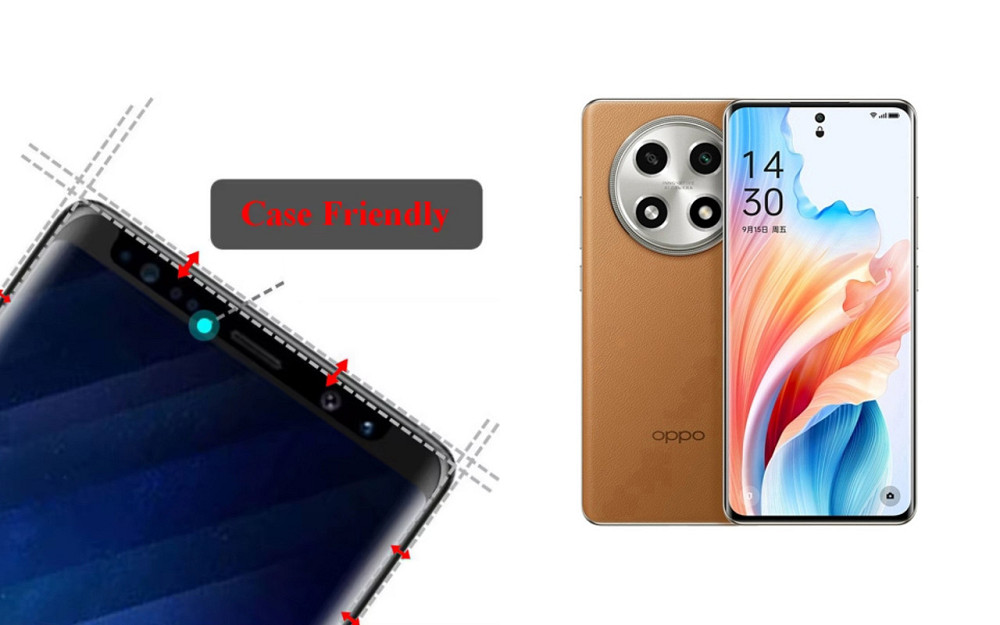 Защитное стекло HyperGlass Pro для Oppo A2 Pro – максимальная чувствительность и защита Киев - изображение 4
