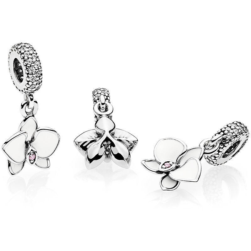 Срібна підвіска-намистина Пандора  791554EN12 MasterSem Київ - фото 2