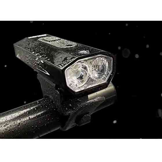 Велофонарь BK-08/01 Pro-2XPE, ALUMINUM, индикация заряда, Waterproof, акумулятор, ЗУ microUSB Бровары