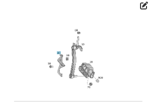 Mercedes-Benz  A1663230740 Кронштейн переднього датчика рівня кузова ML/GLE W166 GLE Coupe C292 GL/GLS X166 Одеса - фото 5