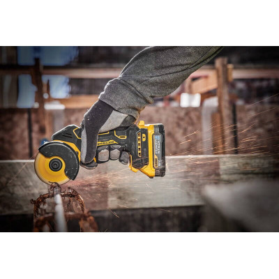 Дисковая пила DeWALT 18В XR Li-lon, диск 76х10 мм, 0.94 кг (без АКБ и ЗУ) (DCS438N) Винница - изображение 5