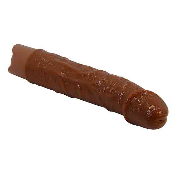 Реалістичний вібратор, що перезаряджається Pretty Love - Osric Realistic Vibrating Dildo Brown, BW-500081-1 Sex Aura Київ