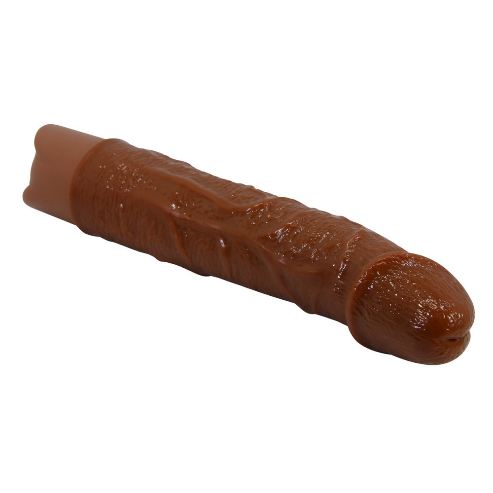 Реалістичний вібратор, що перезаряджається Pretty Love - Osric Realistic Vibrating Dildo Brown, BW-500081-1 Sex Aura Київ - фото 6