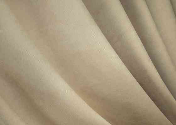Комплект готових штор VR-Textil Мікровелюр Petek № 1491ш Бежевий 100х270 см 2 шт (31-0025) Київ
