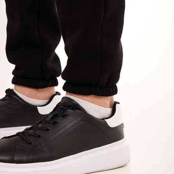 Чоловічі штани джогери з кишенями чорні Pobedov 007 ЗИМА Київ