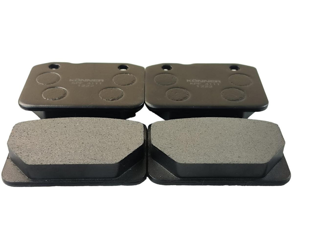 Колодки 2101-2107 передні (к-кт 4 шт) гальмівні Мукачево - фото 1