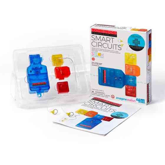 Електронний конструктор 4M Logiblocs Розумні схеми 4 модулі 10 проектів (00-06806) Харків