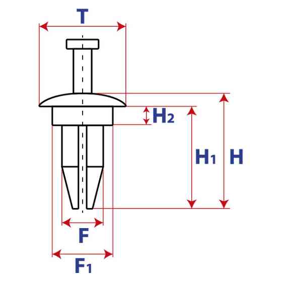 Кріплення кузова Peugeot Citroen Fiat 697346 51754057 6990C4 6990, C4 Київ