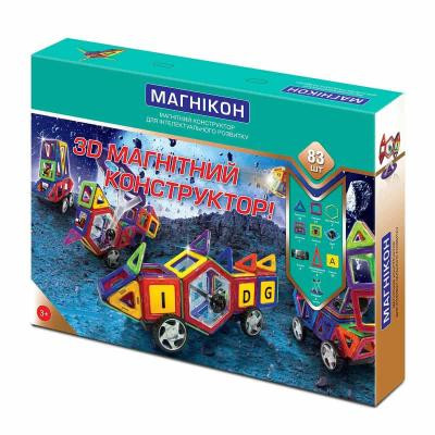 Конструктор Магнікон 83 детали (MK-83) Винница - изображение 1