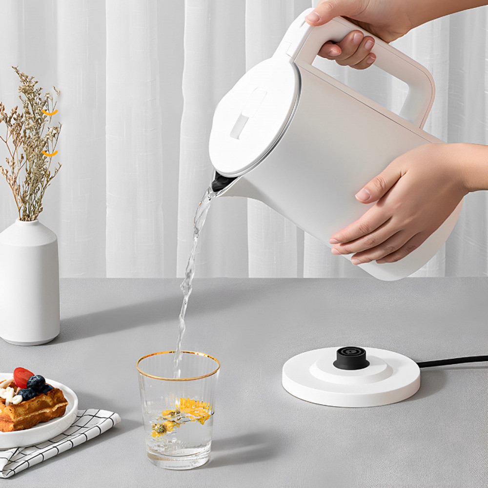 Електрочайник дисковий 1,8л,1800Вт,від мережі,CB 2845,Білий SBR Київ - фото 2