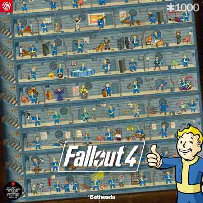 Пазл GoodLoot Fallout 4 Perk Poster Puzzles 1000 ел. (5908305247937) Вінниця