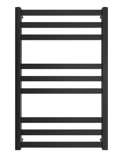 Водяна рушникосушарка Mario INOX Чикаго 770x530/500 чорний мат Київ - фото 2