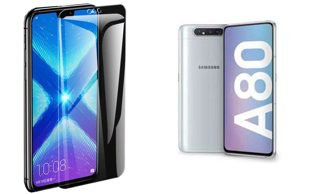 Защитное стекло NeoGlass для Samsung Galaxy A80 2019 SM-A805 – ультрапрозрачное и устойчивое Киев - изображение 2