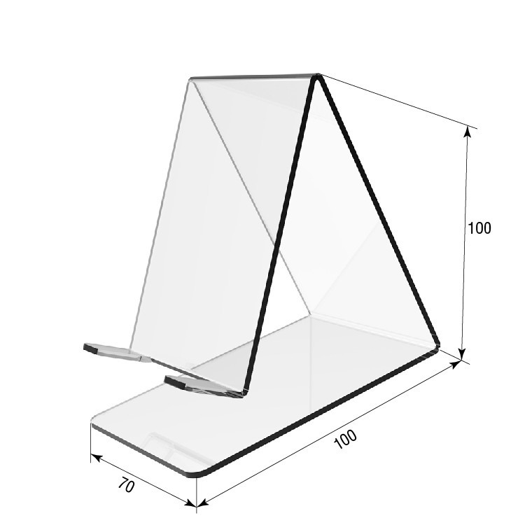 Підставка для телефону EKOSTAR з акрилу Київ - фото 3