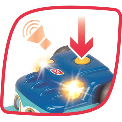 Спецтехніка Dickie Toys Вантажівка АВС "Тедді" зі звук. та світл. ефектами, з причепом та машинкою, 60 см (4119002) Вінниця - фото 6