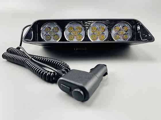 Маячок проблисковий S20 стробоскоп 9-80V 4led діодів мигалка мигалка помаранчевий спалах під скло Мукачево