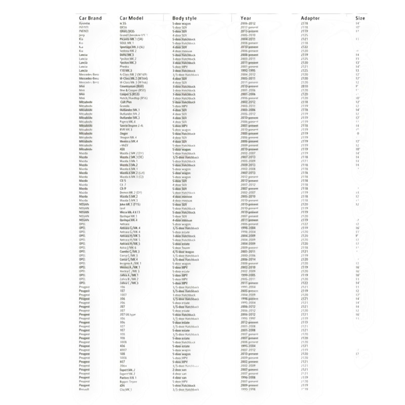 Щітка склоочисника заднього Carway безкаркасна flat Rear 400 мм (+ 8 адапт.) Мукачево - фото 6