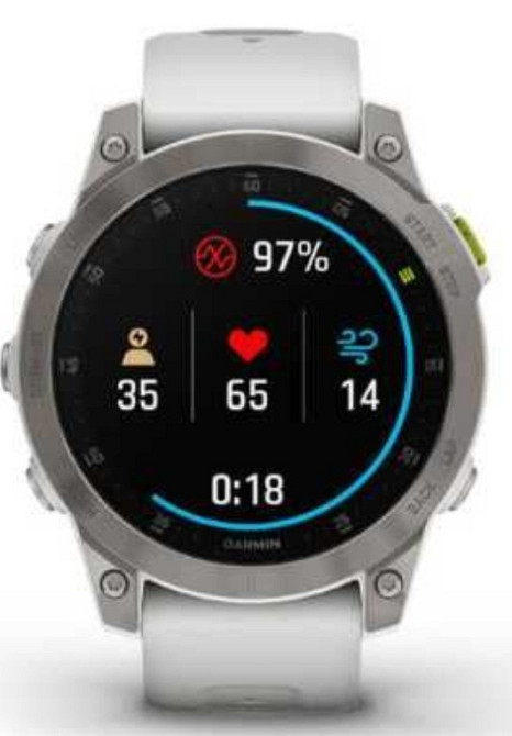 СМАРТ - Часы: Garmin Epix 2 Sapphire White Titanium (010-02582-21) Харків - фото 6