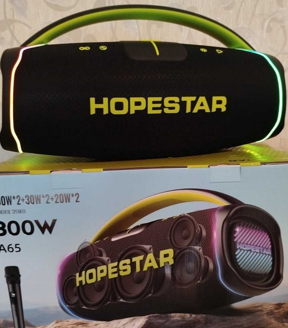 Hopestar A65 - 300W Bluetooth колонки черные (Оriгинал) Харьков - изображение 5