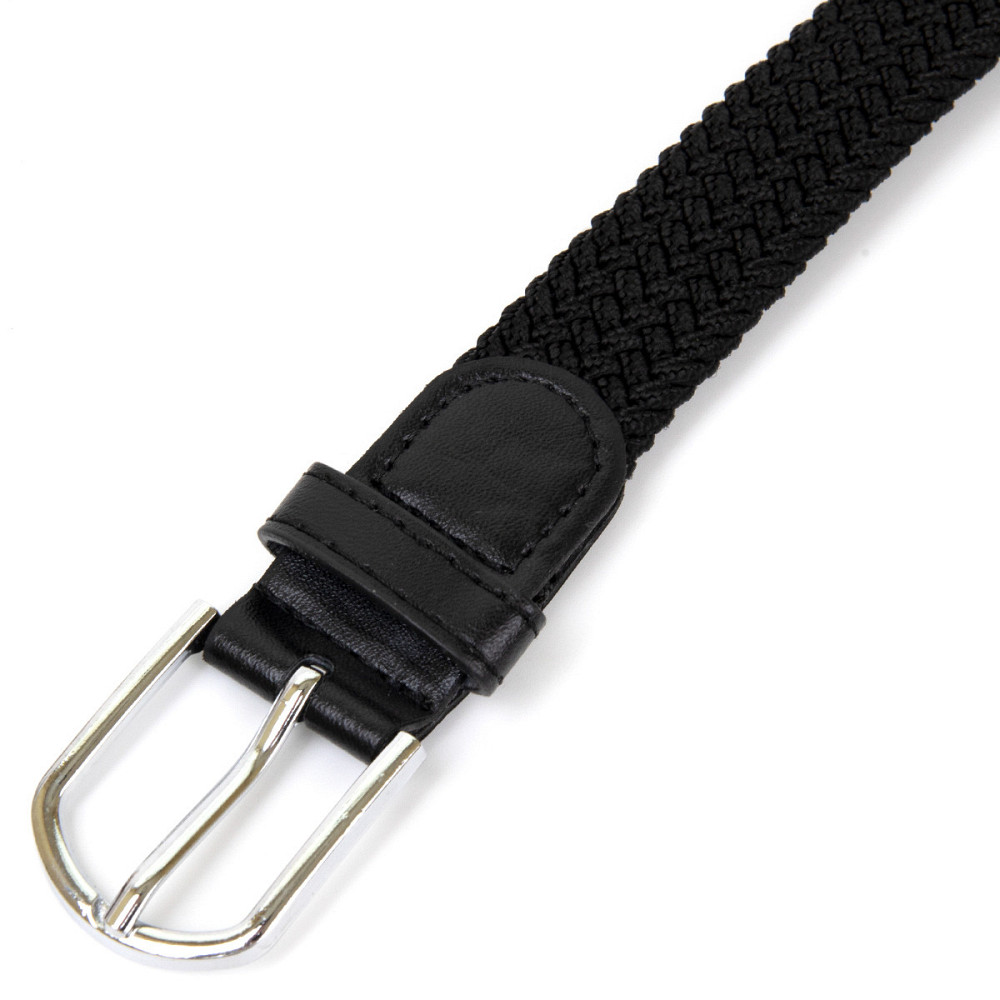 Текстильный женский ремень классика Черный (Vintage) Киев - изображение 9