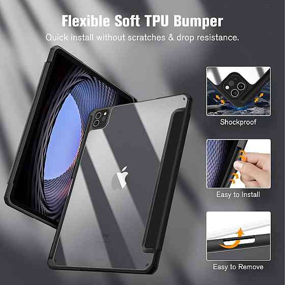 Чохол-книжка Fintie сумісний із iPad Pro 11-inch (4th / 3rd Generation) 2022/2021 Дніпро
