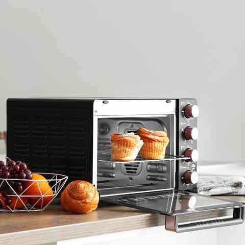 Духовка електрична настільна з конвекцією печі, Мультипіч з автоматичними програмами QF-46 Івано-Франківськ