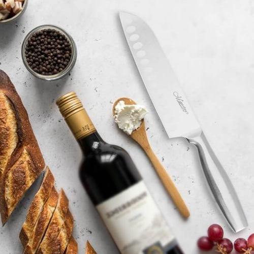 Ніж Santoku японський 17,8см MR-1475 Maestro Житомир - фото 3