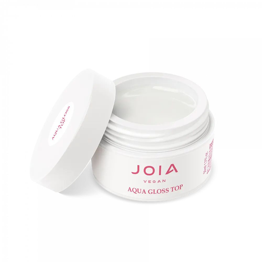 Топ для гель-лаку глянцевий Aqua Gloss Top No Wipe JOIA vegan 50 мл Київ - фото 3