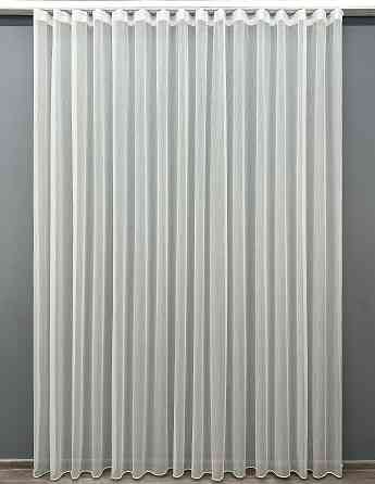 Тюль VR-Textil 1989т Жакард фактурний Молочний 400х270 см (42-0974) Київ