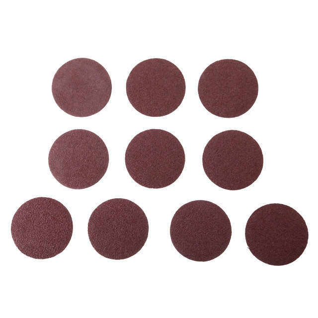 Круг наждаковий на липучці 125 мм, папір клас E, щільність 220 г/м², К36, 10 од. INTERTOOL BT-0552 Київ - фото 4