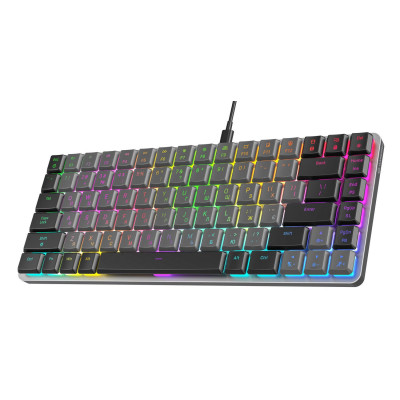 Клавіатура GamePro MK141R Red Swich Low Profile RGB USB Dark Gray (MK141R) Вінниця - фото 9