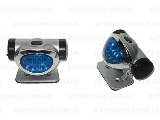 Підсвічування-ліхтар зовнішнє KL-26 2x7LED Blue овал (пара) Вінниця