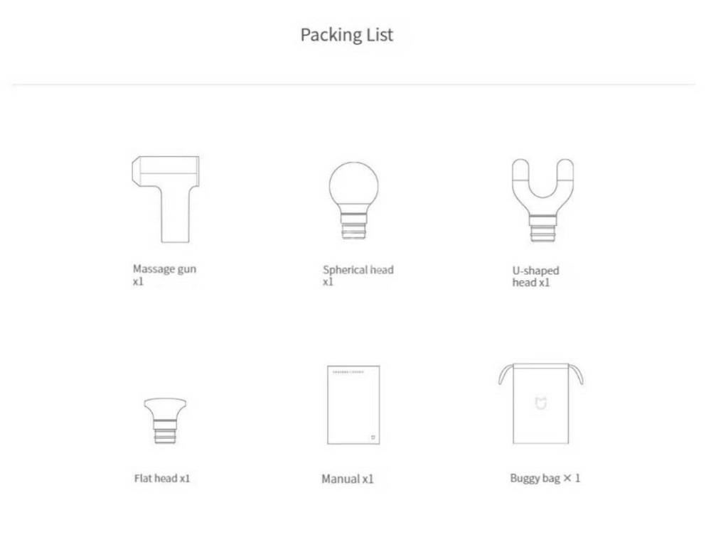 Масажний пістолет Xiaomi Mijia Mini Massage Gun 2c-НОВА. Ручний масажер Xiaomi Mijia Mini Fascial Gun 2c Київ - фото 8