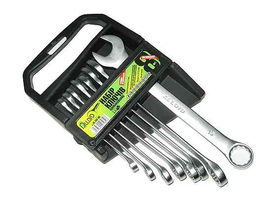 Набір ключів рожково-накидних 8 шт Alloid НК-2005-08М Вінниця