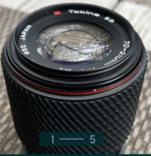 Объектив : Tokina 70-210mm. 1.4 Japan. Киев - изображение 2