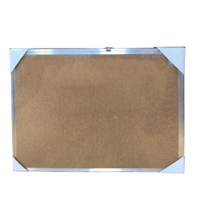 Офисная доска H-Tone пробковая 90х120 см, алюминиевая рамка (BOARD-HT-JJ41122-4) Винница - изображение 1