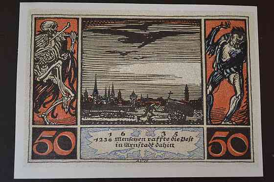 Германия. Нотгельд. 50 Pf 1921 года ( 3 ) Полтава