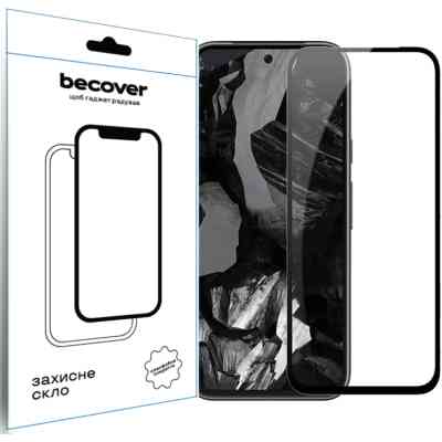 Стекло защитное BeCover Google Pixel 8a Black (711663) Винница