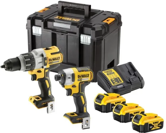 DeWalt DCK276P3T-QW akumulatorowy 2-narzędziowy zestaw Combo (DCD996 + DCF887) 18V 3x5,0Ah XR Li-Ion w walizce TSTAK Київ