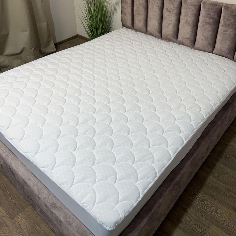 Наматрасник стеганый Cotton Standart/Котон Стандарт ТМ Family Sleep 140х200 Харьков - изображение 6