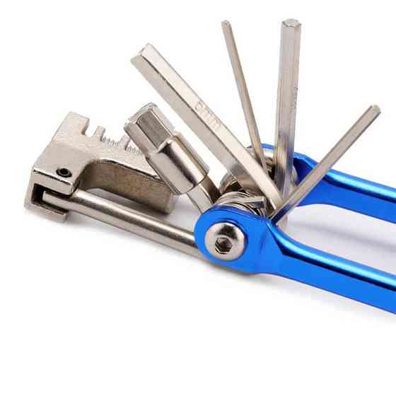 Многофункциональный велосипедный ключ BG-2121 Мультитул JV-730 11 предметов Киев