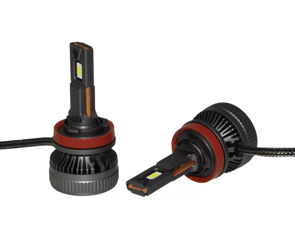 Комплект світлодіодних ламп QLine DualVision H8/H9/H11/H16 (PGJ19) 65W Canbus 6000K 12V Харків - фото 6