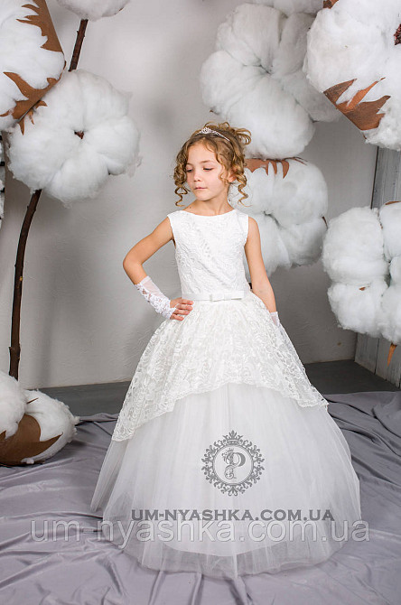 Довга святкова сукня Аніта  на 5-6, 6-8 років Кривий Ріг - фото 13