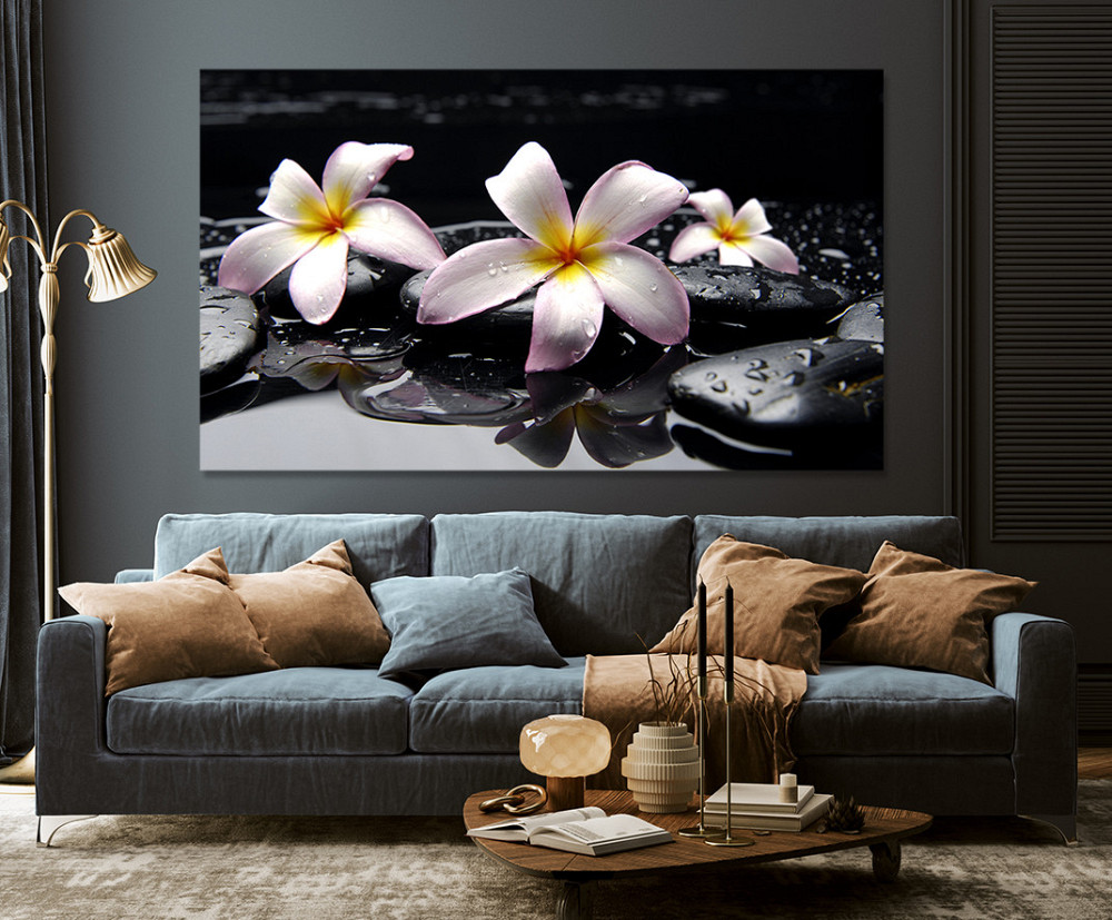 Картина холст в гостиную / спальню Плюмерія    MLP_97 60x100 см Киев - изображение 3