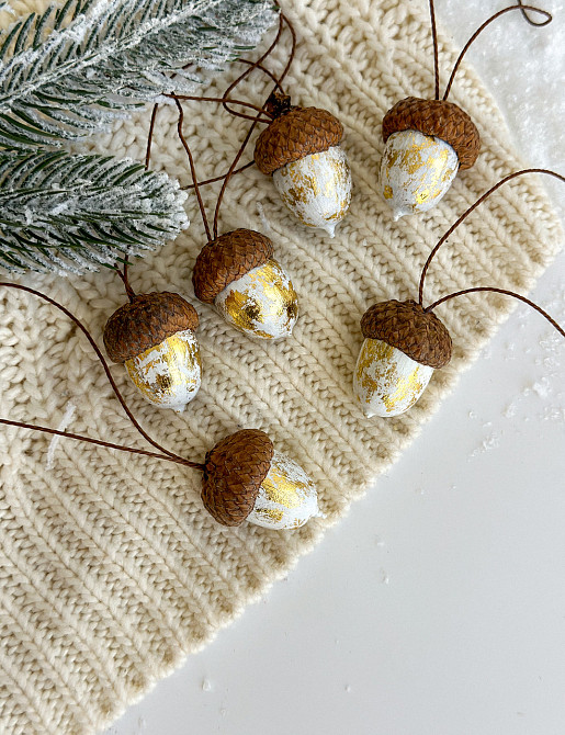 Набор желудей расписанных вручную. Киев - изображение 6